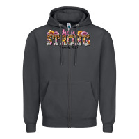 Smoke she is strong proverbs 31 25 Zipper Hoodie - NancyCooperArtShop