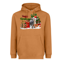 Meerkat happy christmas southdown baby sheep Heavyweight Hoodie - LillyAllenDesigns
