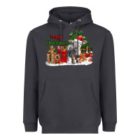 Smoke happy christmas southdown baby sheep Heavyweight Hoodie - LillyAllenDesigns