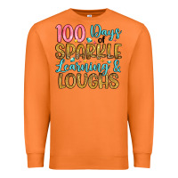 Carrot 100 days of sparkle learning and loughs Premium Sweatshirt - Artiststas