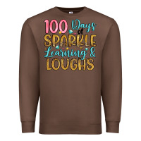 Chestnut 100 days of sparkle learning and loughs Premium Sweatshirt - Artiststas