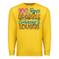 Lemon 100 days of sparkle learning and loughs Premium Sweatshirt - Artiststas
