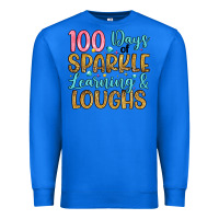 True Royal 100 days of sparkle learning and loughs Premium Sweatshirt - Artiststas