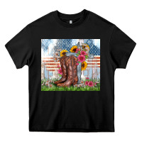 Black christian western Heavy Core Tee - Zillion Design Studio