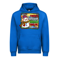 Cobalt theres snowbody cooler than me Urban Hoodie - CowGirlArtShop