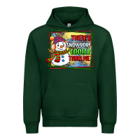 Forest Green theres snowbody cooler than me Urban Hoodie - CowGirlArtShop