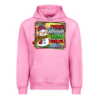 Fuchsia Pink theres snowbody cooler than me Urban Hoodie - CowGirlArtShop