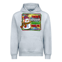 Heather Grey theres snowbody cooler than me Urban Hoodie - CowGirlArtShop