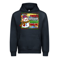 Navy theres snowbody cooler than me Urban Hoodie - CowGirlArtShop