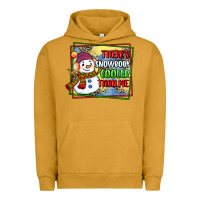 Pigment Peanut Butter theres snowbody cooler than me Urban Hoodie - CowGirlArtShop
