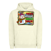 Pigment Pistachio theres snowbody cooler than me Urban Hoodie - CowGirlArtShop