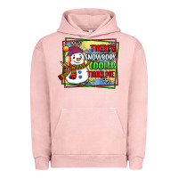 Pigment Salmon theres snowbody cooler than me Urban Hoodie - CowGirlArtShop
