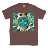 Chestnut gemstone leopard cowhide Classic Tee - NancyCooperArtShop