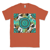 Copper gemstone leopard cowhide Classic Tee - NancyCooperArtShop