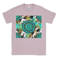 Lilac gemstone leopard cowhide Classic Tee - NancyCooperArtShop