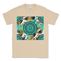 Mushroom gemstone leopard cowhide Classic Tee - NancyCooperArtShop