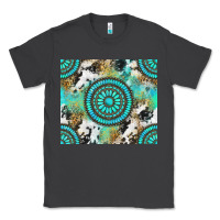 Smoke gemstone leopard cowhide Classic Tee - NancyCooperArtShop