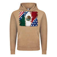 Vintage Coffee Mexican With American Flag Vintage Hoodie - RanaPortraitStore