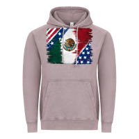 Vintage Zinc Mexican With American Flag Vintage Hoodie - RanaPortraitStore