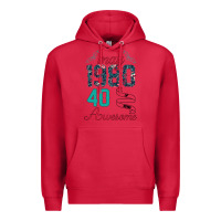 Cardinal Made In May 1980 40 Years Of Being Awesome Premium Hoodie - Bettercallsaul
