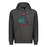 Charcoal Heather Made In May 1980 40 Years Of Being Awesome Premium Hoodie - Bettercallsaul