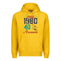 Lemon Made In May 1980 40 Years Of Being Awesome Premium Hoodie - Bettercallsaul