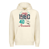 Sandshell Made In May 1980 40 Years Of Being Awesome Premium Hoodie - Bettercallsaul