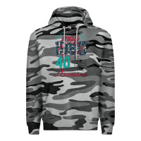 Slate Camo Made In May 1980 40 Years Of Being Awesome Premium Hoodie - Bettercallsaul