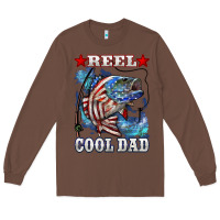 Chestnut Reel Cool Dad Bass Long Sleeve Tee - LillyAllenDesigns