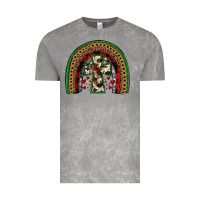 Cloud Rock cross rainbow Vintage Tee - JahusDesignShop