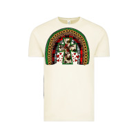 Vintage Arctic cross rainbow Vintage Tee - JahusDesignShop