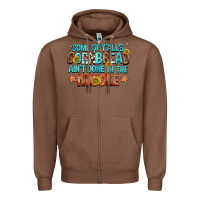 Chestnut some of yalls cornbread aint done in the middle Zipper Hoodie - NancyCooperArtShop