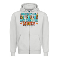 Dove Grey some of yalls cornbread aint done in the middle Zipper Hoodie - NancyCooperArtShop
