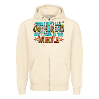 Sandshell some of yalls cornbread aint done in the middle Zipper Hoodie - NancyCooperArtShop