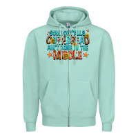 Seafoam some of yalls cornbread aint done in the middle Zipper Hoodie - NancyCooperArtShop