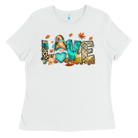 But I Think I Love Fall Most Of All Gnome Ladies Tee | Teevron