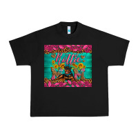 Black Rottie mom with roses Urban Heavy Tee - Artiststas