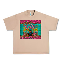 Burro Rottie mom with roses Urban Heavy Tee - Artiststas