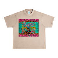 French Oak Rottie mom with roses Urban Heavy Tee - Artiststas