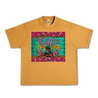 Peanut Butter Rottie mom with roses Urban Heavy Tee - Artiststas