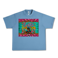 Pebble Blue Rottie mom with roses Urban Heavy Tee - Artiststas