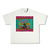 Pistachio Rottie mom with roses Urban Heavy Tee - Artiststas