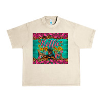 Sandshell Rottie mom with roses Urban Heavy Tee - Artiststas