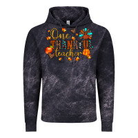 Cloud Black one thankful teacher Vintage Hoodie - JahusDesignShop