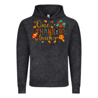 Vintage Black one thankful teacher Vintage Hoodie - JahusDesignShop
