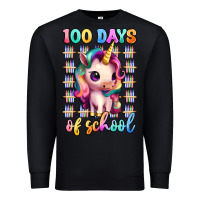 Black 100 days of school unicorn Premium Sweatshirt - Artiststas