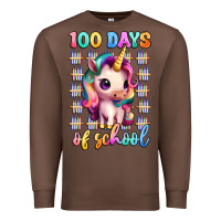 Chestnut 100 days of school unicorn Premium Sweatshirt - Artiststas