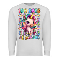 Dove Grey 100 days of school unicorn Premium Sweatshirt - Artiststas