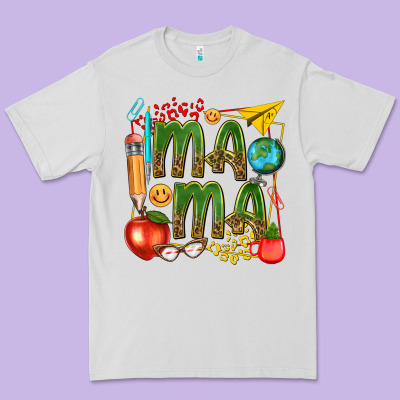 Mama Teacher Premium Tee Designed By Texasbilliewilder