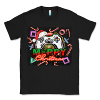 Black gamer merry christmas Classic Tee - NancyCooperArtShop